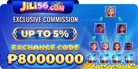 JILI56 scatter slots and live casino promotion banner for Filipino players