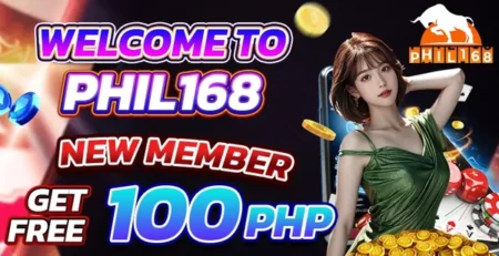 PHIL168 official logo in gold and black representing a trusted online gaming platform in the Philippines
