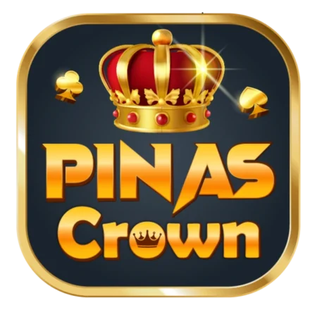 “PINASCROWN official 2025 logo featuring a clean gold crown design”