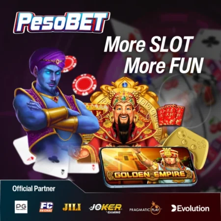 PESOBET slots game provider selection