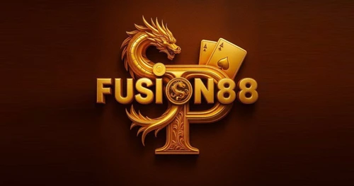 FUSION88 official logo showcasing a modern, dynamic gaming brand for Filipino players